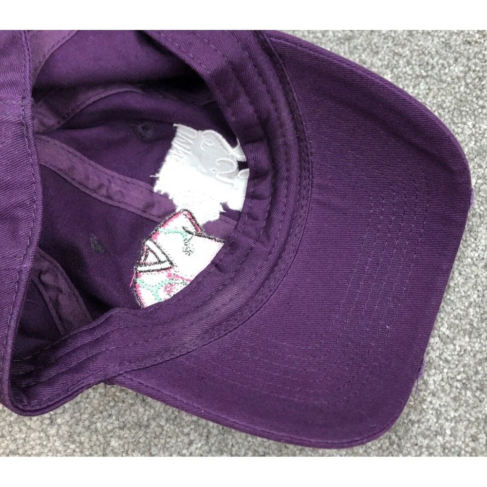 Simply Southern Hat Cap Strap Back‎ Purple Twill Scrub Life Nurse Ladies Womens